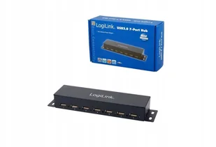 LogiLink Hub 7 z zasilaczem UA0148 - Huby USB - miniaturka - grafika 2