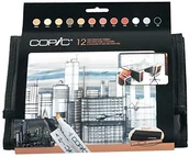 Farby i media malarskie - Copic Marker Copic zestaw farb architektonicznych w portfelu, 12 sztuk CM12TAR - miniaturka - grafika 1