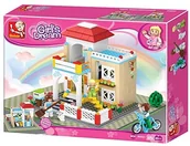 Klocki - Sluban M38-B0533 zestaw budowlany dziewcząt-marzenie datscha - miniaturka - grafika 1