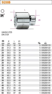 Beta NASADKA 3/4"" 26MM 928B/26 (928A/26) - Klucze i nasadki - miniaturka - grafika 4
