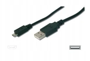 ASSMANN Kabel USB2.0 A/M - mikro B/M 1,8m AK-300110-018-S - Kable USB - miniaturka - grafika 4