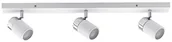 Lampy sufitowe - Paulmann 66713 Spotlight zyli IP44 belek Max 3 X w GU10 230 V Metal 667.13 lampa sufitowa lampa LED reflektor lampa sufitowa chrom biały/ 66713 - miniaturka - grafika 1