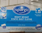 Ściereczki, gąbki, czyściki - Spargo Ściereczka do kurzu elektrostatyczna 20szt - miniaturka - grafika 1