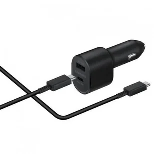 Samsung Zasilacz samochodowy EP-L5300XBEGEU 1x USB 1x USB-C PD 45W EP-L5300XBEGEU) Czarny - Ładowarki samochodowe - miniaturka - grafika 2