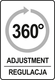 FALA Uchwyt punktowy kwadratowy z regulacją nachylenia słuchawki 75537 ZYSKAJ RABAT 30 ZŁ 75537 - Słuchawki prysznicowe - miniaturka - grafika 3