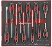 Klucze i nasadki - TENG TOOLS Zestaw 11 wkrętaków płaskie i krzyżowe 238290100 TED911N - miniaturka - grafika 1