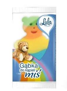 Gąbka do kąpieli miękka Miś Lula - Inne akcesoria do pielęgnacji dzieci - miniaturka - grafika 4