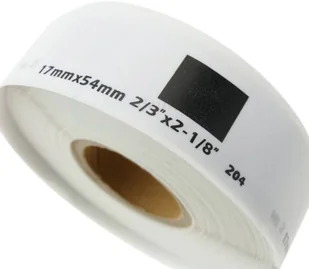 Brother strefadrukarek.pl Zestaw etykiet DK-11204 10 sztuk + uchwyt 17mm x 54mm - zamiennik | OSZCZĘDZAJ DO 80% - ZADZWOŃ! 730811399 PROMOCJA! SET-10-BU-DK-11204 - Etykiety do drukarek - miniaturka - grafika 4