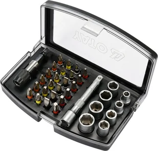 YATO ZESTAW KOŃCÓWEK ŚRUBOKRĘTOWYCH I NASADEK 34 SZT YT-04623 YT-04623 - Klucze i nasadki - miniaturka - grafika 2