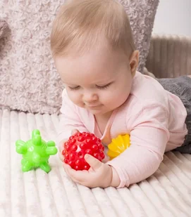 Tullo Piłeczki do rehabilitacji tullo jeżyki z kolcami 3 sztuki art.450 ART.450 - Piłki do ćwiczeń - miniaturka - grafika 2