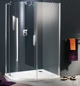 Kabiny prysznicowe - Huppe Refresh kabina 1/4 koła 100x100 P 9P1512087322 - miniaturka - grafika 1