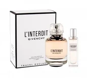 Zestawy perfum damskich - Givenchy L´Interdit zestaw Edp 80 ml + Edp 15 ml dla kobiet - miniaturka - grafika 1