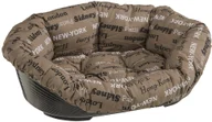 Legowiska dla psów - Ferplast Legowisko Sofa Brązowe - Rozm.6 - miniaturka - grafika 1