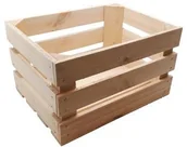 Donice - TAJEMNICZY OGRÓD Skrzynka ogrodowa 40 x 30 cm drewniana TAJEMNICZY OGRÓD - miniaturka - grafika 1