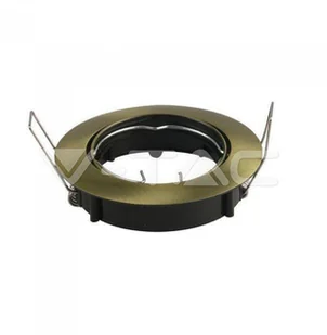 v-tac Oprawa Oczko V-TAC GU10 Okrągła Ruchoma Złoty VT-779RD - Oprawy, klosze i abażury - miniaturka - grafika 3