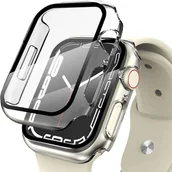 Akcesoria do smartwatchy - Tech-Protect Etui z szkłem Defense360 do Apple Watch 7 45mm Clear 11854 - miniaturka - grafika 1