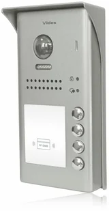 Vidos Czterorodzinna stacja bramowa DUO S1104A S1104A - Akcesoria do domofonów i wideodomofonów - miniaturka - grafika 3