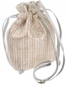 Torebki damskie - Cavaldi Letnia torebka damska mała worek na ramie - miniaturka - grafika 1