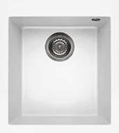 Zlewozmywaki - Elleci Quadra 100 (nakładany) K96 Biały LKQ10096 - miniaturka - grafika 1