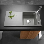 Zlewozmywaki - SystemCeram SIRO 90 JAŚMIN 50690119 - miniaturka - grafika 1