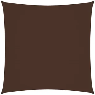 vidaXL Kwadratowy żagiel ogrodowy, tkanina Oxford, 3,6x3,6 m, brązowy 135798 - Parasole ogrodowe - miniaturka - grafika 2