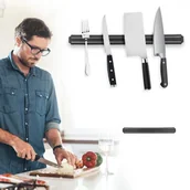 Akcesoria do sztućców - LISTWA MAGNETYCZNA UCHWYT STOJAK NA NOŻE NOŻYCZKI - miniaturka - grafika 1