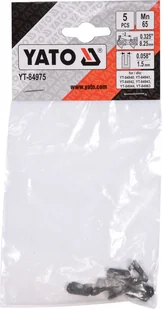 Yato ZESTAW OGNIW ŁĄCZĄCYCH DO ŁAŃCUCHA 0,325" 0,058" 5SZT Yato YT-84975 ZYSKAJ RABAT 30 ZŁ YT-84975 - Łańcuchy i liny stalowe - miniaturka - grafika 3