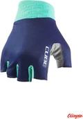 Rękawiczki rowerowe - Cube Rękawiczki rowerowe Performance krótkie niebiesko-miętowe 2022 11219 - miniaturka - grafika 1