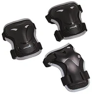 Rolki - authentic sports & toys GmbH Authentic Ochronniki Sports & Toys GmbH muuwmi zestaw, czarny, S 272 - miniaturka - grafika 1