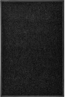 Wycieraczki - vidaXL Wycieraczka z możliwością prania, czarna, 60 x 90 cm - miniaturka - grafika 1