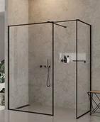 Kabiny prysznicowe - New Trendy Walk-in 120x100 New Modus Black EXK-0284 - miniaturka - grafika 1