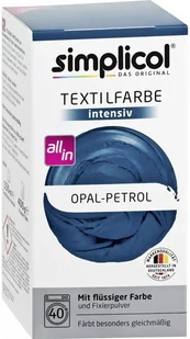 BioLife Simplicol Barwnik Do Tkanin Opal-Petrol - Środki do prania - miniaturka - grafika 3