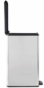 Curver Kosz na śmieci Deco, 40 L, z pedałem, srebrny, 02340-582-05 Keter - Kosze na śmieci - miniaturka - grafika 5