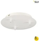 Akcesoria do oświetlenia - Spotline Rozeta sufitowa. potrójna. okrągła. biała. z odprężaczami 132611 - miniaturka - grafika 1