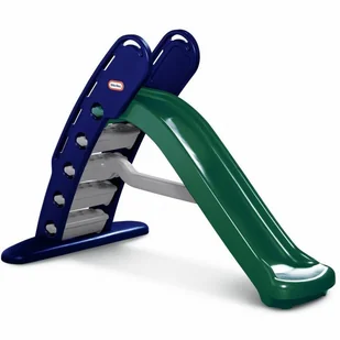 Little Tikes Wielka Zjeżdżalnia Niebiesko-Zielona 180cm 174049E3 - Place zabaw - miniaturka - grafika 6