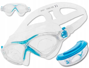 AquaWave Okulary Do Pływania X-ray Junior Blue - Pływanie - miniaturka - grafika 2