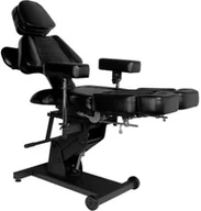 Wyposażenie studia tatuażu - ACTIVESHOP FOTEL ELEKTRYCZNY DO TATUAŻU PRO INK 606 CZARNY - miniaturka - grafika 1