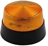 Alarmy - Perel 640915 stroboskopu kolorami, 12 VDC, pomarańczowy HAA40AN - miniaturka - grafika 1