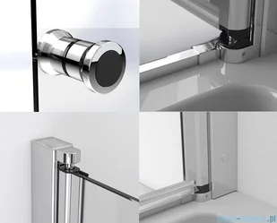 Radaway Eos KDS I kabina prysznicowa 120x80 prawa przejrzyste 137553-01-01R - Kabiny prysznicowe - miniaturka - grafika 3