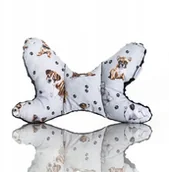 Akcesoria do fotelików - Poduszka podróżna motylek antywstrząsowy minky - miniaturka - grafika 1