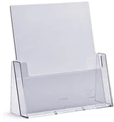 Akcesoria do reklamy - Stojak na ulotki A4 plexi odlewany C230 - miniaturka - grafika 1