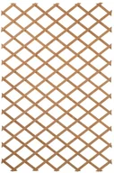 Kratki i pergole - Nature Krata do pnączy, naturalne drewno, 50x150 cm, 6041701 Outsideliving - miniaturka - grafika 1