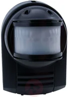 Czujniki ruchu i zmierzchu - Heitronic Czujnik ruchu na podczerwień 200° - czarny - miniaturka - grafika 1