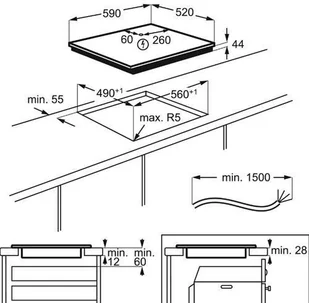 Płyta elektryczna do zabudowy AEG Slim-fit IKE64441FB - Płyty elektryczne do zabudowy - miniaturka - grafika 8