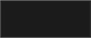 VidaXL Lumarko Stolik herbaciany, szkło w czarnym kolorze, 120x50x35 cm 322884 VidaXL - Ławy i stoliki kawowe - miniaturka - grafika 4