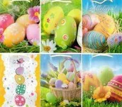 Kartki okolicznościowe i zaproszenia - Torba TWL-1 Świąteczna Wielkanoc Mała MIX AVANTI - miniaturka - grafika 1