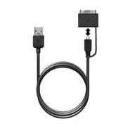 Kable USB - Apple Kabel Usb MicroUsb adapter 30-pin Puro - miniaturka - grafika 1