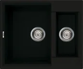 Zlewozmywaki - Elleci Easy 150 40 Full black - miniaturka - grafika 1