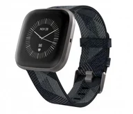 Smartwatch - Fitbit Versa 2 Special Edition Smoke Woven (FB507GYGY) - miniaturka - grafika 1