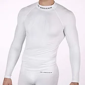 Koszulki sportowe męskie - Performance HO Soccer Ho Soccer Underwear Shirt ML White koszula termiczna długa, dla dorosłych, uniseks, biała, L - miniaturka - grafika 1